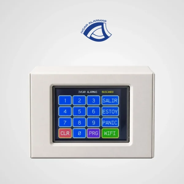 Teclado pantalla táctil - Ivcar Alarmas